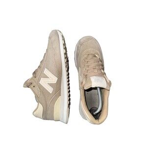 New Balance 515 Men’s 9 Beige Denim Lifestyle Sneakers Casual Walking Shoes